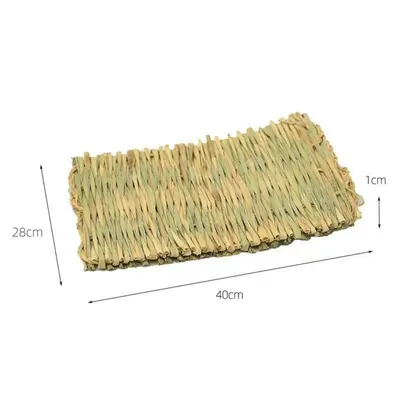 ZooVenture Litière naturelle tapis d'herbe lapin petit animal compagnie