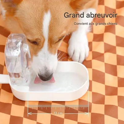ZooVenture Comedero portátil de viaje para perros