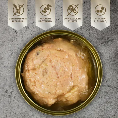 Lecker.Pet® Balu's 100 % poulet et dinde Nourriture humide pour chats Lecker.Pet® Balu's 100 % poulet et dinde Nourriture humide pour chats
