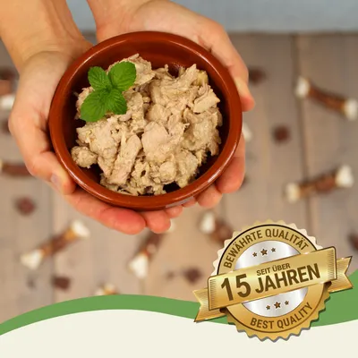 Lecker.Pet® Leo's 100 % muscle de poulet Nourriture humide pour chats