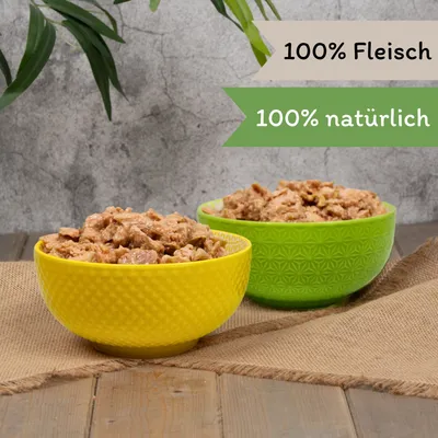 Lecker.Pet® Leo's 100 % muscle de poulet Nourriture humide pour chats