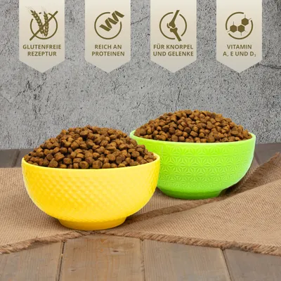 Lecker.Pet® Leo's Adult Volaille &amp; Truite Nourriture sèche pour chats