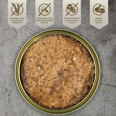 Lecker.Pet® Emily's Repas de viande juteuse avec bœuf, volaille & poisson