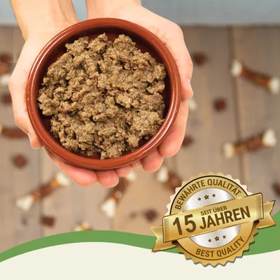 Lecker.Pet® Emily's Repas de viande juteuse avec bœuf, volaille & poisson