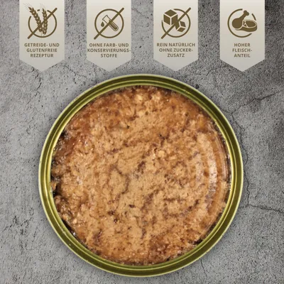Lecker.Pet® Balu's repas de viande juteuse au poulet humide pour chats