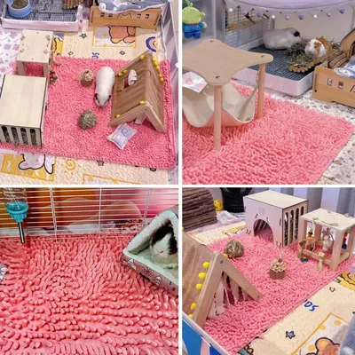ZooVenture Réutilisable Tapis pour Cage de Cochon d'Inde