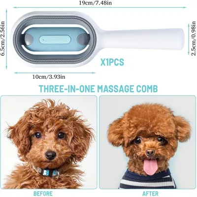 ZooVenture 4 En 1 Brosse Pour Animaux Domestiques