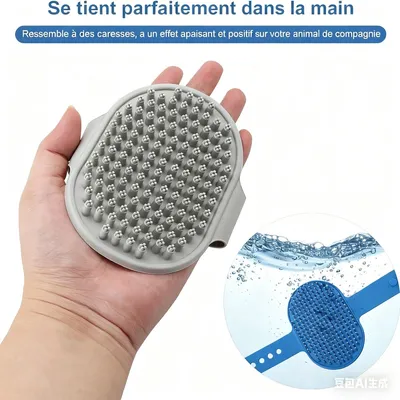 ZooVenture Acier Inoxydable 2-piece Brosse  Set pour Chat et Chien