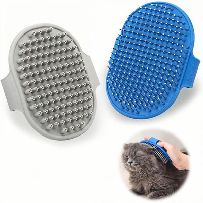 ZooVenture Acier Inoxydable 2-piece Brosse  Set pour Chat et Chien