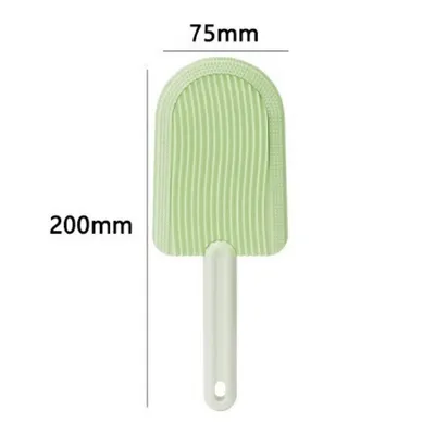 ZooVenture Lot de 2 Brosse de toilettage pour chien et chat jaune + bleu