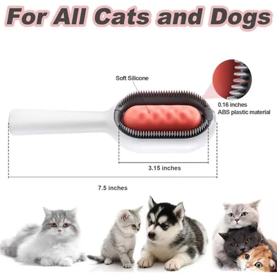 ZooVenture 4 En 1 Brosse Pour Animaux Domestiques