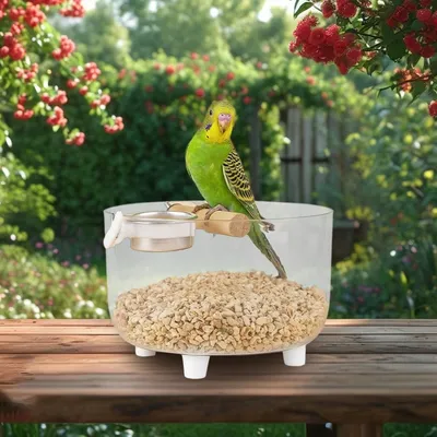 ZooVenture Amovible Perchoir Toilette Pour Oiseaux
