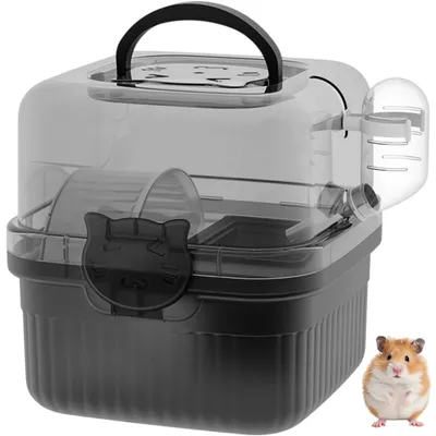 ZooVenture Cage de transport pour grand hamster, chinchilla et hérisson