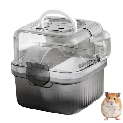 ZooVenture Cage de transport pour grand hamster, chinchilla et hérisson