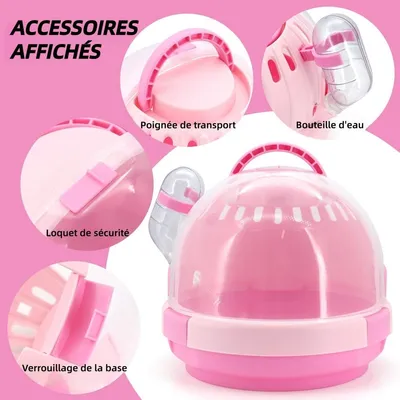 ZooVenture Portable Cage De Transport Pour Hamster Et Souris