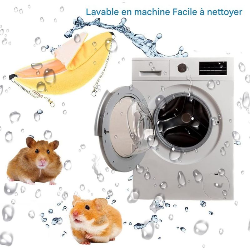 ZooVenture Hamac maison chaude pour petits animaux