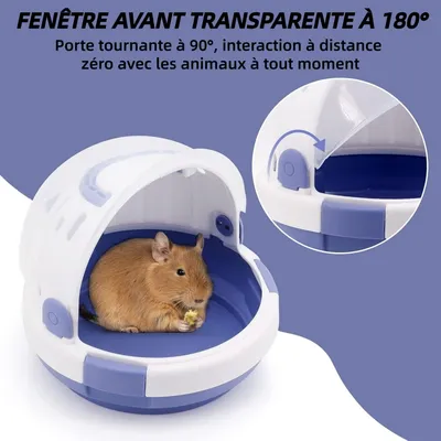 ZooVenture Portable Cage De Transport Pour Hamster Et Souris