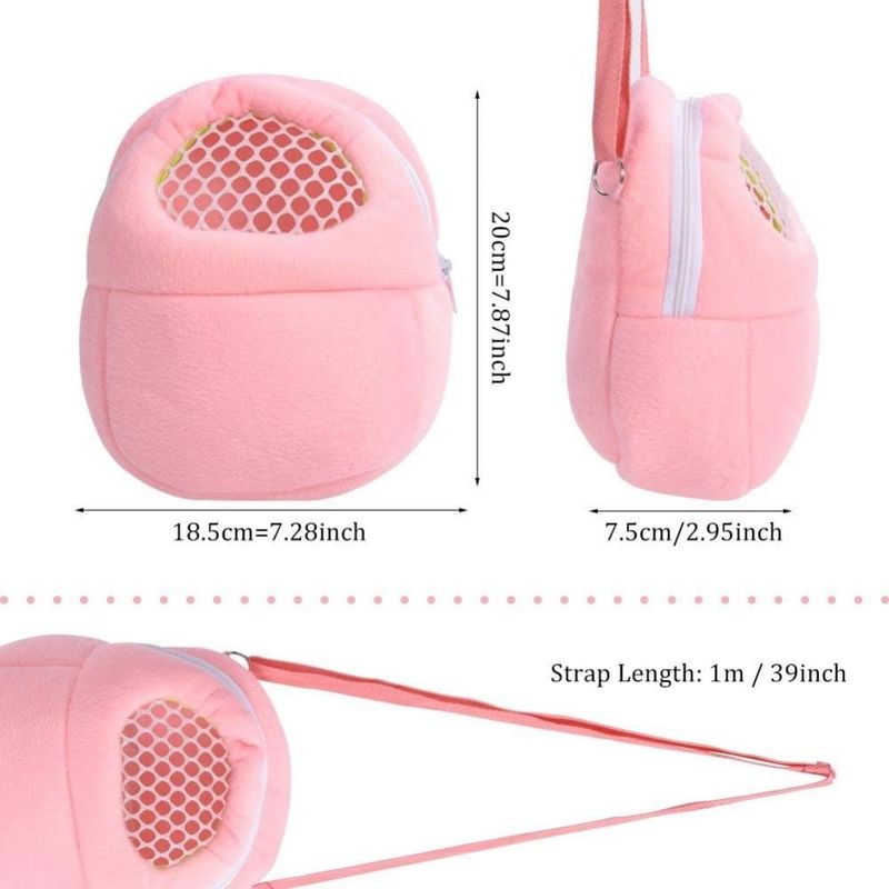 ZooVenture Respirant Sac De Transport Pour Hérissons Lapins Rats Hamsters
