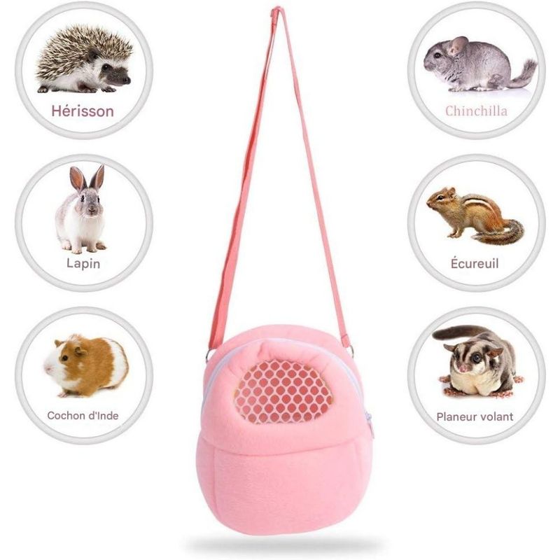 ZooVenture Respirant Sac De Transport Pour Hérissons Lapins Rats Hamsters