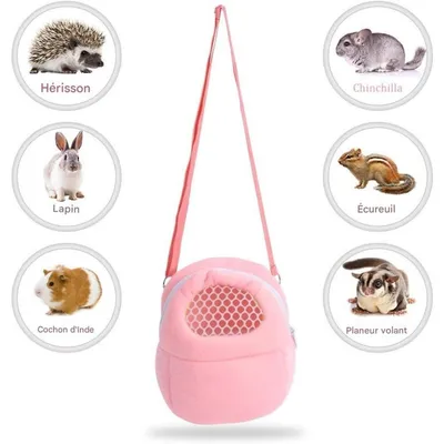 ZooVenture Respirant Sac De Transport Pour Hérissons Lapins Rats Hamsters