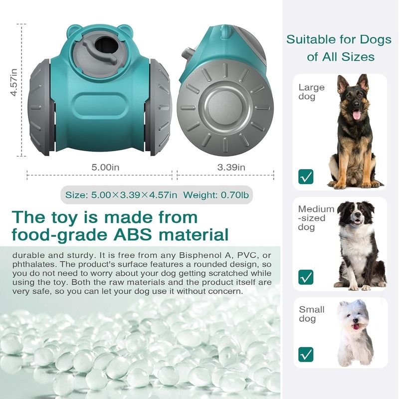 PetTribes Jouet à distribution lente pour éduquer votre chien