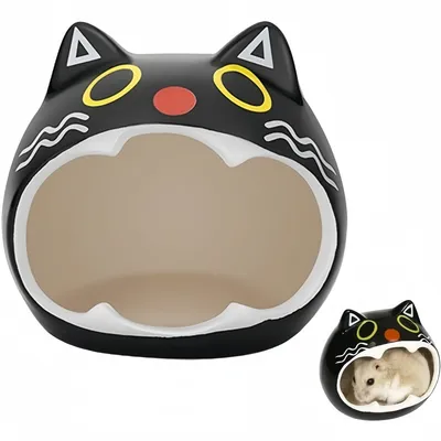 ZooVenture Céramique Maison De Hamster Pour Hamsters Chinchillas