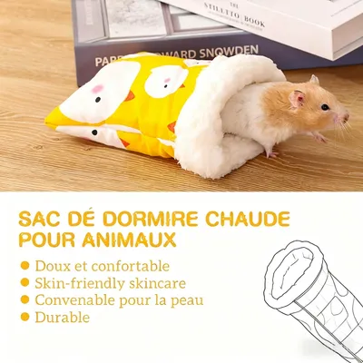 ZooVenture Doux Sac de couchage pour Hamster et petits animaux