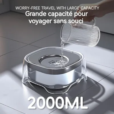 ZooVenture Gamelle à eau 2L pour chiens et chats