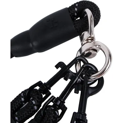 ZooVenture Corde de traction pour chien avec boucle rotative 360°