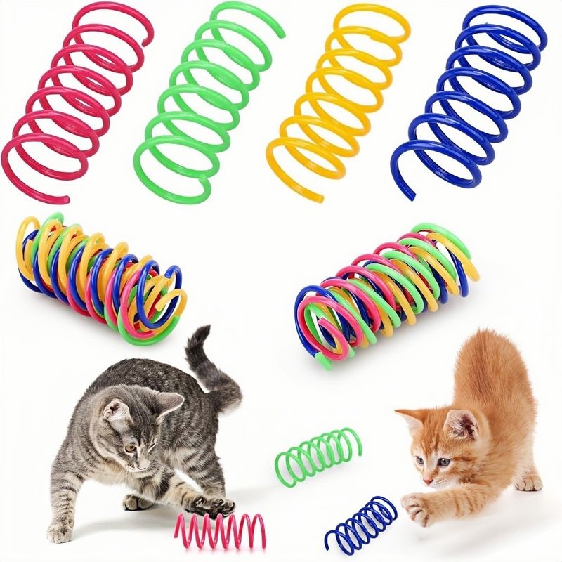 ZooVenture Ressort chat jouet en spirale pour chats