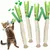 ZooVenture Durables Lot de 4 Jouets à Mâcher d'Herbe à Chat en Feutre