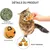 ZooVenture Lot de jouets en forme de citrouille d'Halloween pour chats