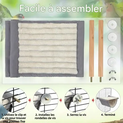 ZooVenture Pratique Hamac D'oiseau Pour Petits Animaux