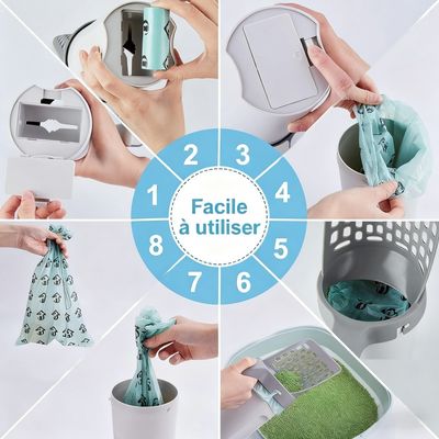 ZooVenture Pala para arena de gato práctica con soporte