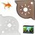 ZooVenture Pratique Support d'angle d'aquarium pour plantes aquatiques