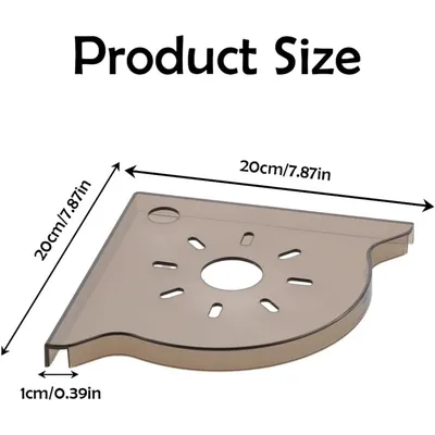 ZooVenture Pratique Support d'angle d'aquarium pour plantes aquatiques