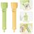 ZooVenture Cuillère à friandises pour chat Orange + Vert 2 pièces