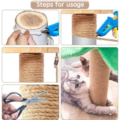 ZooVenture cuerda de sisal natural para gatos
