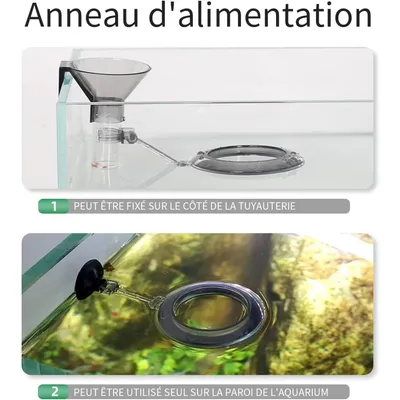ZooVenture Tube d'alimentation pour Aquarium