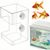 ZooVenture Anti - Déversement Mangeoire pour Poissons d'Aquarium