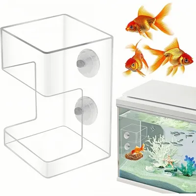 ZooVenture Anti - Déversement Mangeoire pour Poissons d'Aquarium