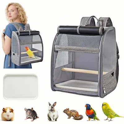 ZooVenture Sac à dos de voyage pour oiseaux