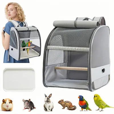 ZooVenture Sac à dos de voyage pour oiseaux