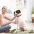 ZooVenture Hundebett mit Kissen