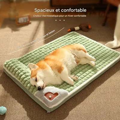 ZooVenture Hundebett mit Kissen