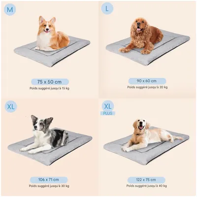 ZooVenture Panier Coussin pour chien Gris