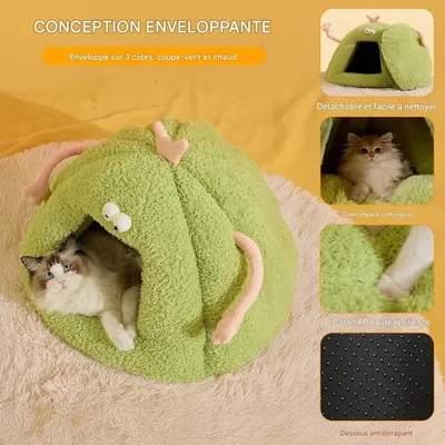 ZooVenture Tente pour chat et chien Vert