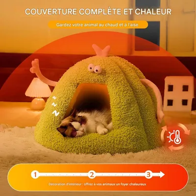 ZooVenture Tente pour chat et chien Vert