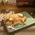 ZooVenture Hundebett mit Kissen