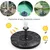 ZooVenture Abreuvoir fontaine solaire pour oiseaux extérieure